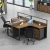 Import Luxury Office Desk Open Space Staff Work Station Space Saving Computer Desk Work Station Desk 1 Seater from China