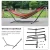 Import Manual Assembly Portable Hammock Stand Garden Hammock Chair Stand Support Bracket for Outdoors Courtyard from China