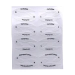 Manufacturer Custom wholesale cheap Eyeshadow Eyeliner stencil sticker for eye make up