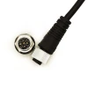 Manufacturer outdoor cable IP 67 M8 5 pin waterproof connector PA66 2 3 4 5 6 pins