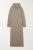 Import manufacturer wholesale custom hooded oversize loose relaxed fit women casual wool blend cashmere sweater dress for winter from China