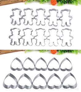 Many styles Stainless Steel Cartoon Three dimensional Pineapple Cake mold Cookie Cutter