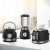 Import Matching Breakfast Set 1.8L Electric Stainless steel Printing Kettle Bagel 2 Slice Toaster  and Blender  with glass jar from China