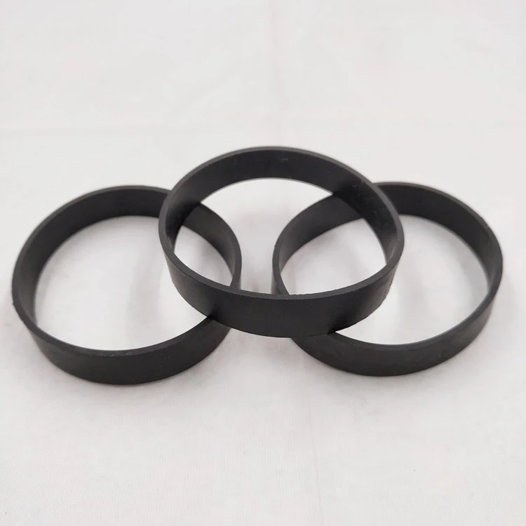 Material and Thickness Rubber Band Best Factory Price Customized Silicone EPDM Rubber Seal Strips Custom Shape White DWG