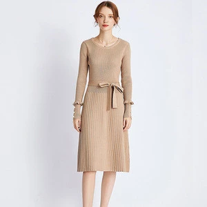 Maxnegio knit dresses women knitted dresses casual for women knit clothing