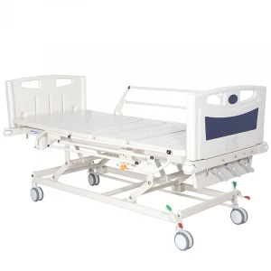 MD-N04 Cama Hospital Easy Operate Ward Nursing Equipments 3 Function Manual Hospital Bed