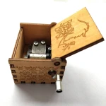 Mechanical music box gift music box hand cranked "beauty and the beast"