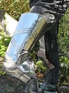 Medieval Gothic Armor Leg Guard Set ~ Collectible Armour Greaves Set ~ Armour Gift