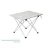 Import Medium lightweight outdoor folding aluminium tables camping picnic tables foldable easy to carry from China