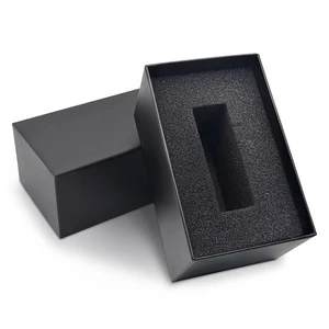 Megir box 2 Brand Leather Watch Fashion &amp; Casual Black Paper Case we sell box with watch together, dont sell empty box