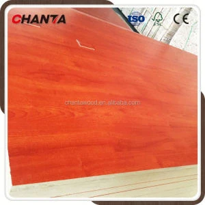 melamine laminated faced plywood particle board