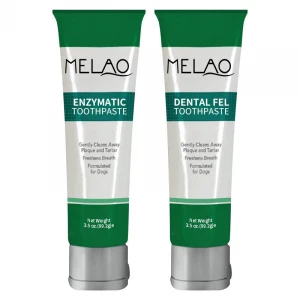 MELAO Pet Dog Dental Toothpaste Teeth Cleaning Supplies Dog Mint  Toothpaste for Oral Hygiene Cleaning and Care