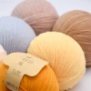 MEMORIES  100%Cashmere   hand-woven yarn making for knitted bags clothes and scarf very soft yarn for knitting machine