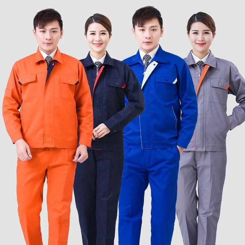 Men Women Work Clothing Sets Jacket & Pants Wear-resistant Working clothes uniforms