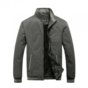 Mens Clothing Casual Wear Jackets Coats With Fleece Lining Classic Style Winter Jacket