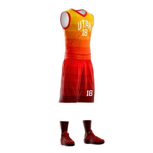 mens youth design color red sublimation custom basketball jersey uniforms wear