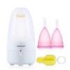 Menstrual cup sterilizer steam Amazon Hot Sale cup menstrual and sterilizer cup steam cleaning cleaner easy to carry