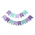 Import Mermaid Theme Party Banner Balloon Cake Topper Fishnet Tattoos Kit For Girl Birthday Baby Shower Party Decorations from China