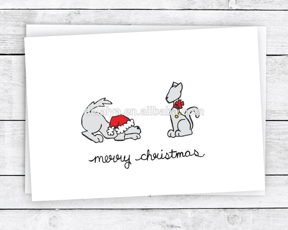Merry Christmas Greeting Cards Collection Customized Greeting Cards