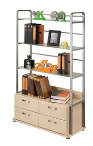 Metal Commercial Furniture Magazine Rack For Office And Home