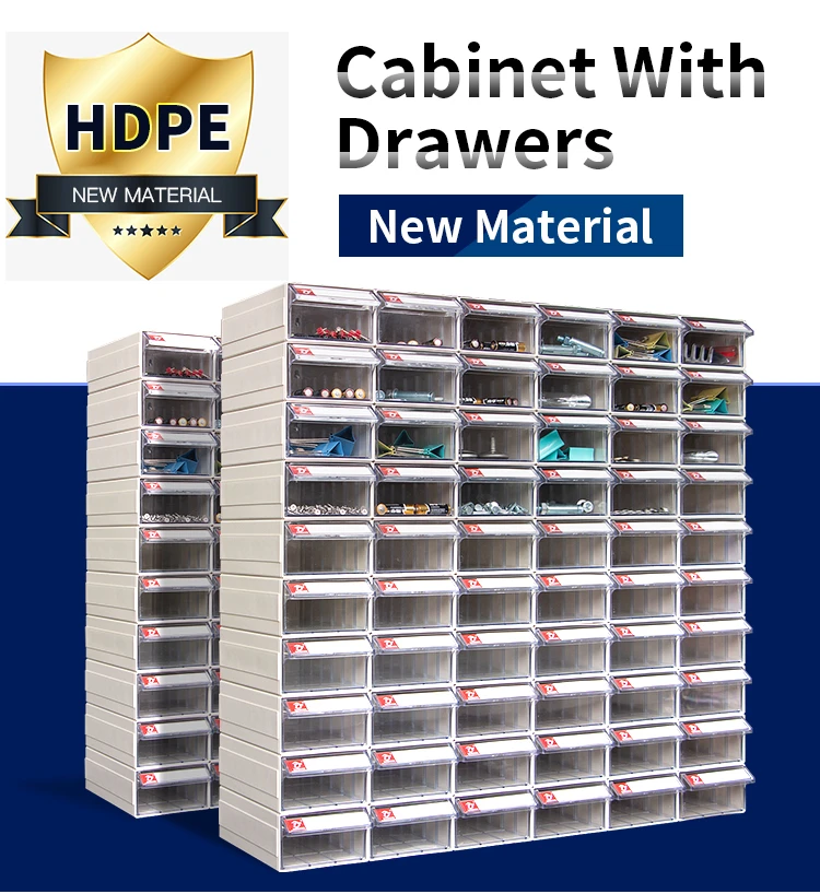MFTLONG modular small plastic  storage PP 5 layer drawers cabinet box