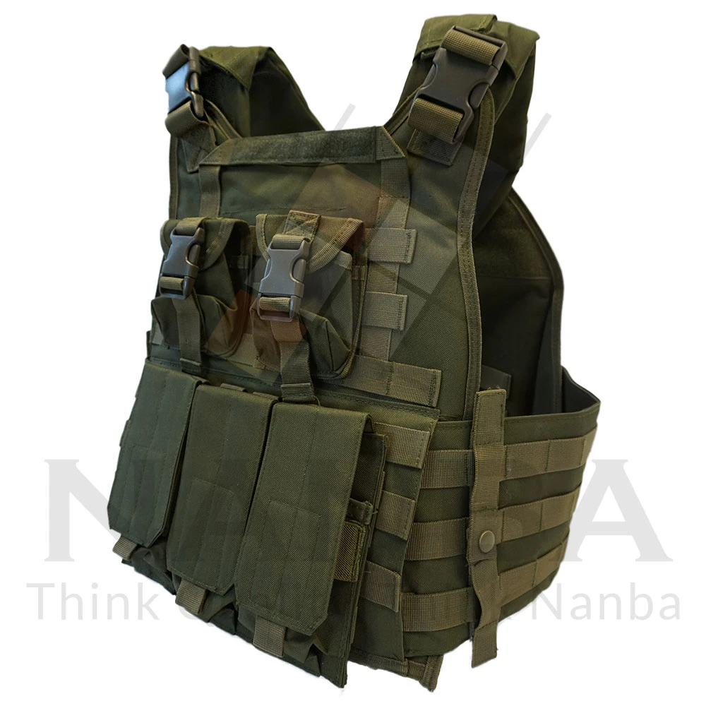 Military Tactical Hunting Vest with Pouch Assault Plate Carrier Army Airsoft Molle