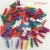 Import mini Colorful  wooden craft clips for decoration from China
