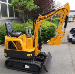 mini digger CE/EPA/EURO 5 China wholesale compact mini excavator 1 ton prices with thumb bucket for sale