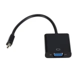 Mini DisplayPort to VGA Male to Female Adapter Converter  Mini DP to VGA, Gold Plated 1080P Male to Female Adapter Converter