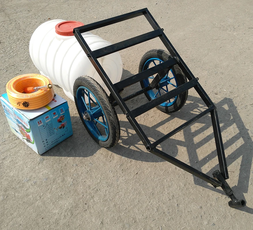 mini farm sprayer with pipes suitable for walking mini tractor