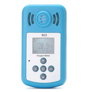 Mini Oxygen Meter Portable Oxygen(O2) Concentration Detector Professional Gas Analyzer with LCD Display and Sound-light Alarm