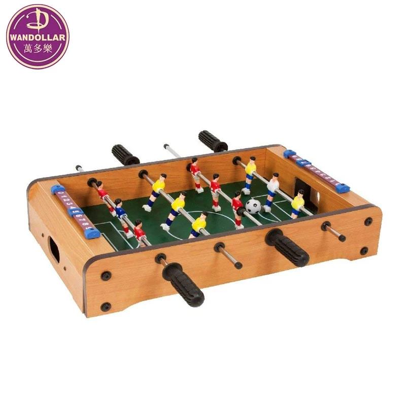 Mini wooden TableTop football table adults children multiplayer football soccer table