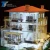 Import Miniature architecture model houses making , Diorama acrylic model building from China