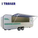 mobile crepe catering food van for snack business