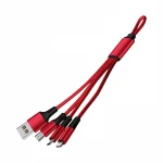 Mobile Usb Data Cable quick charger 3a phone charger cable fast multi 3 in 1 fast usb charging cable