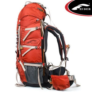 Modern Design Custom Logo Travelling Climbing Mountain Camping Backpack 80L