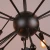 Import Modern Design Muti-heads Spider Pendant Light E27 Decorative Iron Lamp from China