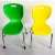 Import Modern durable yellow color plastic stacking chair and school chair from China