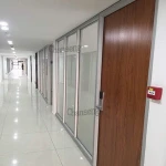 Modern Elegant Modular Workstation Glass Office Partition Wall