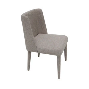 Modern Fabric Wooden Arm-Less Living Chair Kitchen Room Dining Chair