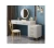 Import Modern luxury dressing table table 2 drawer dressing table with lamp mirror from China
