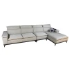 Modern new-style design household furniture small family sitting room cloth art sofa combination.