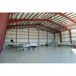 Modern Prefab Steel Structure Building Prefabricated Warehouse/Workshop/Aircraft Hangar/Office Construction Material