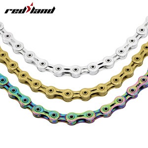 Mountain bike 10 11 12 Speed chain1/2&amp;quot; x11/128&amp;quot; hollow out bicycle chain with connecting pin