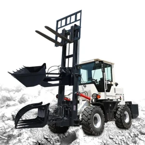 Multipurpose Factory Farm  2.5ton truck multi directional articulating all terrain forklift