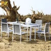 MX waterproof factory wholesale commercial aluminum garden dining outdoor chair