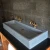 Import Natural Gray Granite Stone Trough Bathroom Sink from China