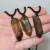 Import Natural smokey quartz crystal point wand pendant necklace from China