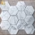 Import Naturals Marble Mosaic Cladding,Cordelio Honeycomb,White Marble Mosaic Tile from China