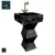 Import Nature Stone Stand  Wash Basin Above Counter Bathroom Vessel Vanity Sink Art Basin Wash Basin from China